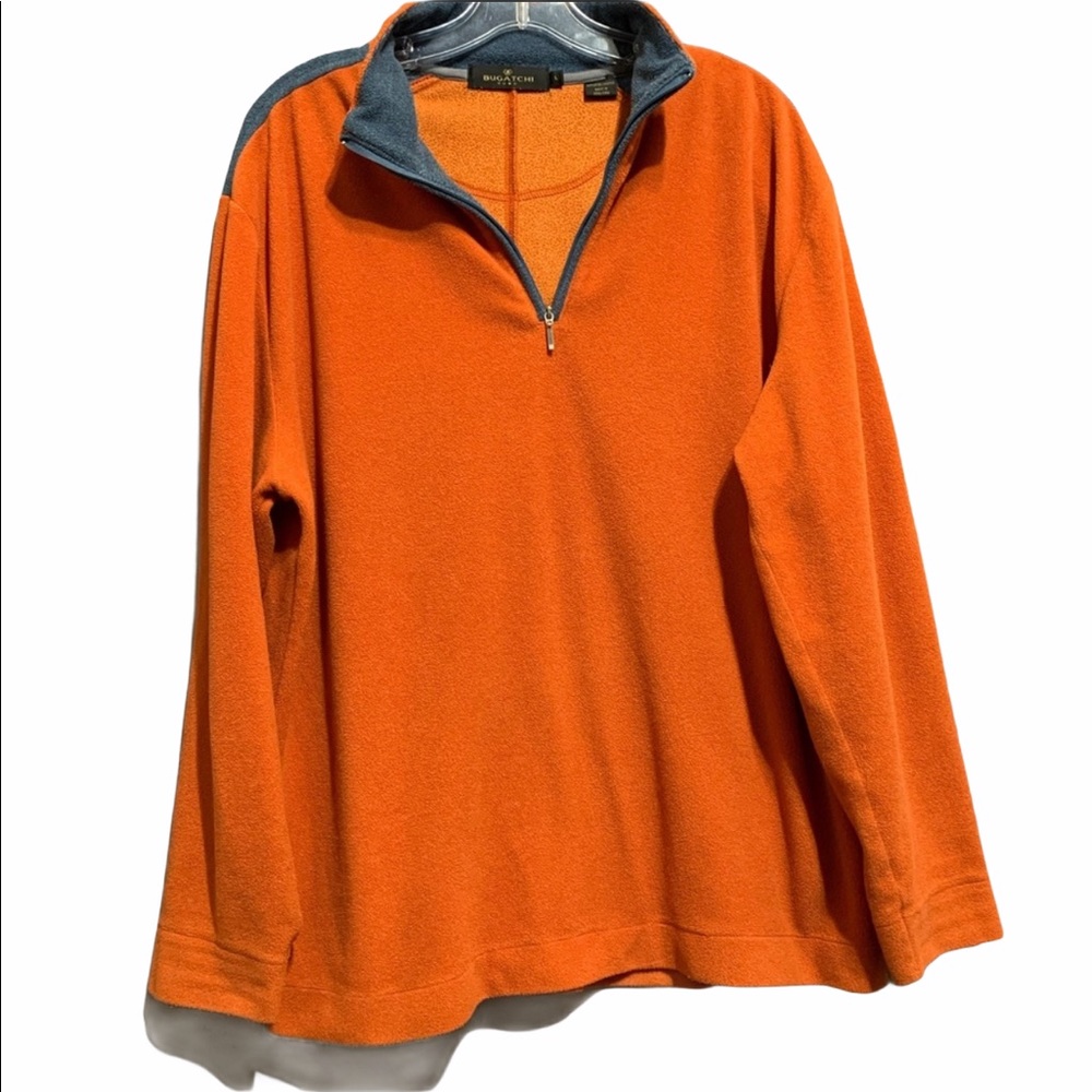 ☘️Women’s size L Bugatchi sweatshirt 1/4 zip
